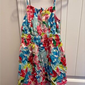 Old Navy Colorful Floral Kids Dress